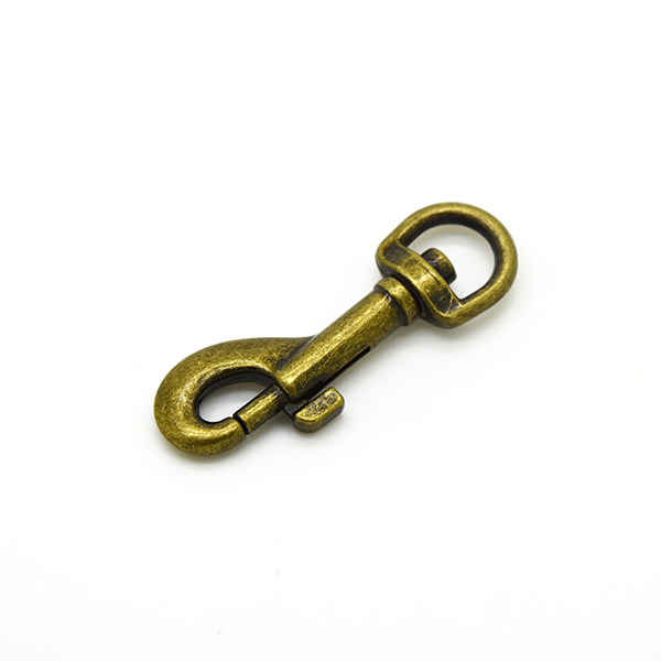 H1154 Little SnapHook antique brass,Brand Lucky DogClip