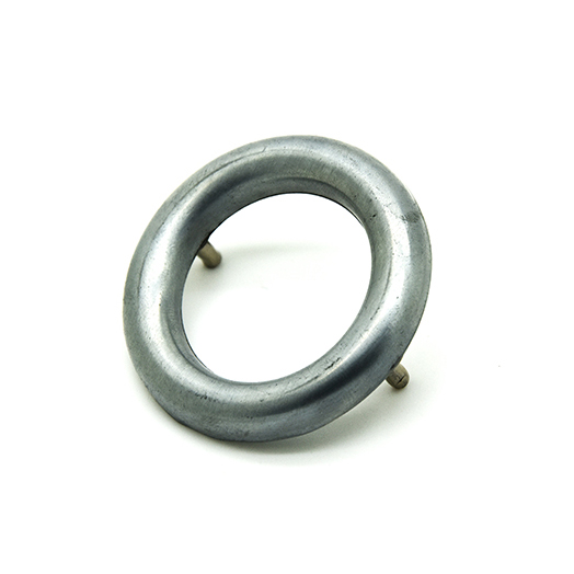 T30 Metal Trim, 8.5X30mm Bag O Ring With Rivet on Backside