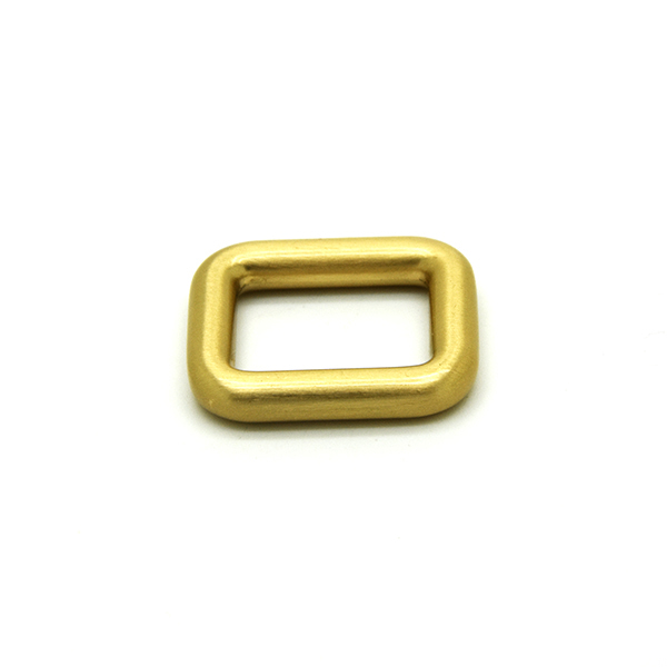5X20X15mm Square Ring , Brush Gold NF High Quality