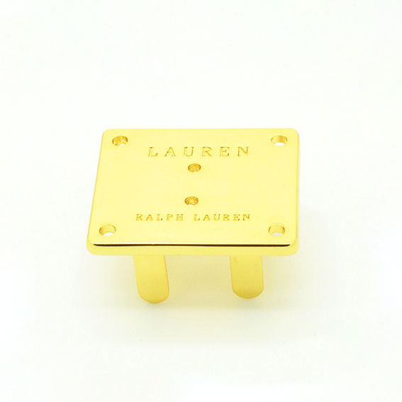 A3025 OEM Metal Label for Leather Bags High quality