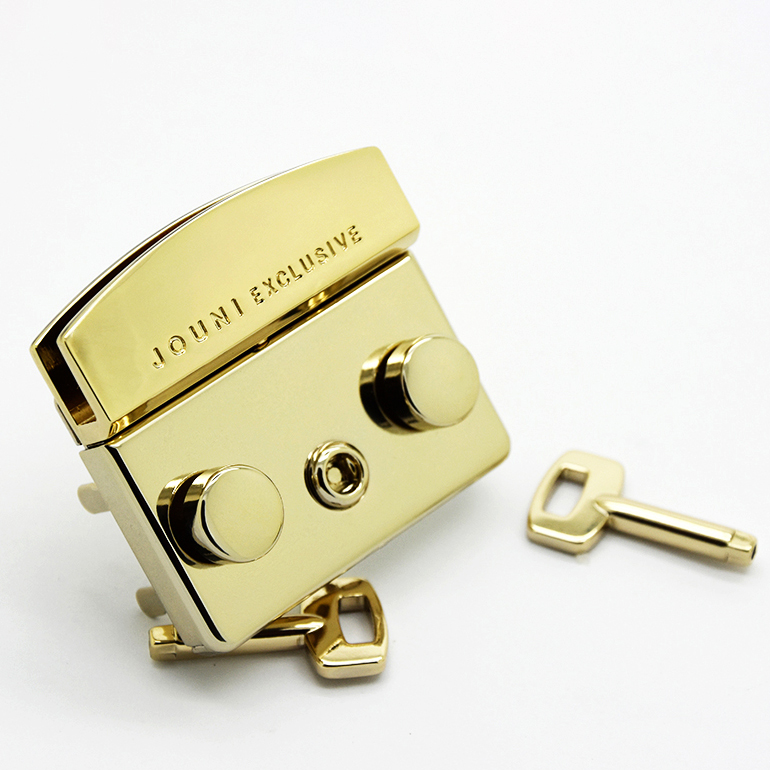 L5248 JE fashion bag lock , OEM logo Lock