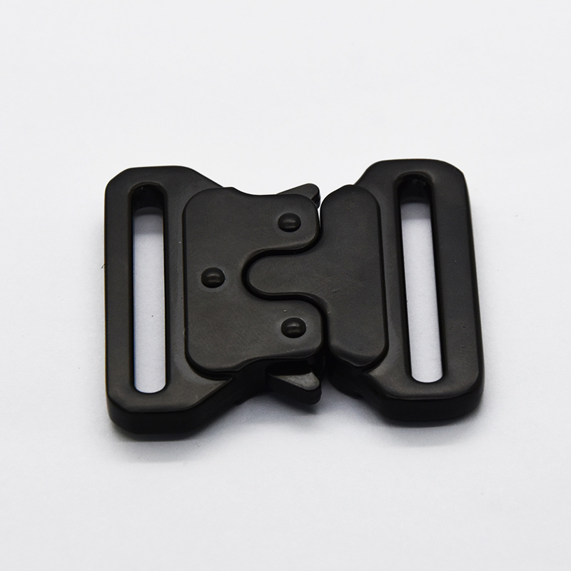 Push Lock L3448 Zinc Alloy Sport Push Lock Buckle with Laser Logo