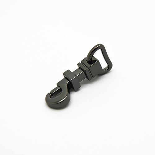 H1340 Designer Bag Dogclip, Gunmetal Small Bag SnapHook