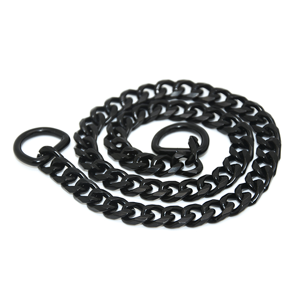 C95 NK MatteBlack Bag Metal Chains, Fashion Chains 9.5mm