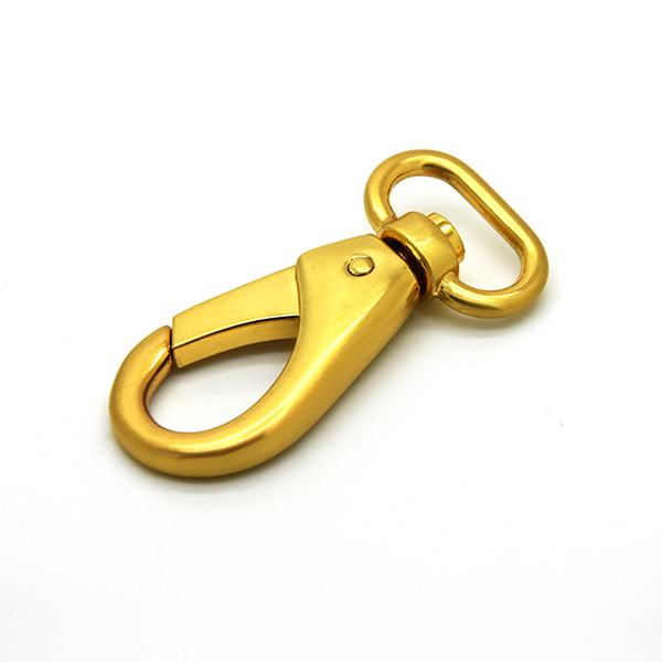 H2060 Metal SnapHook, Brush gold NF