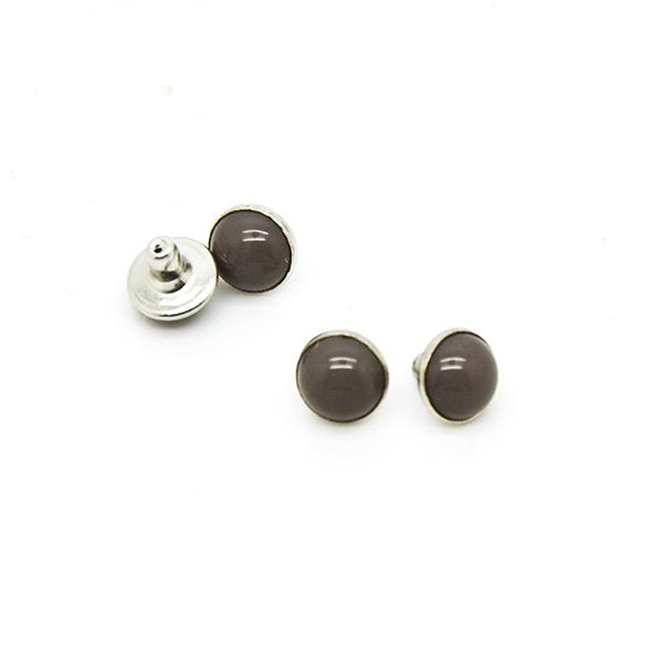 8.5mm Acrylic Rivets ,TPX-17-1506  Brass Materil acrylic stone OEM panton color