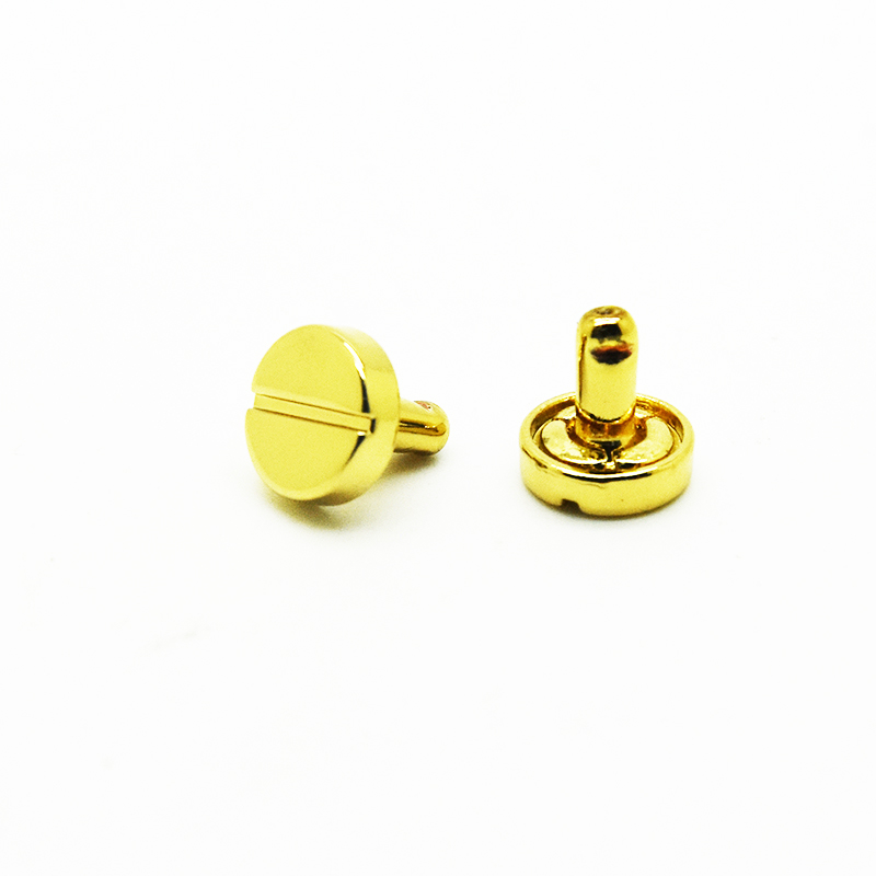 Bag Studs 9mm Flat Rivet Zinc Alloy