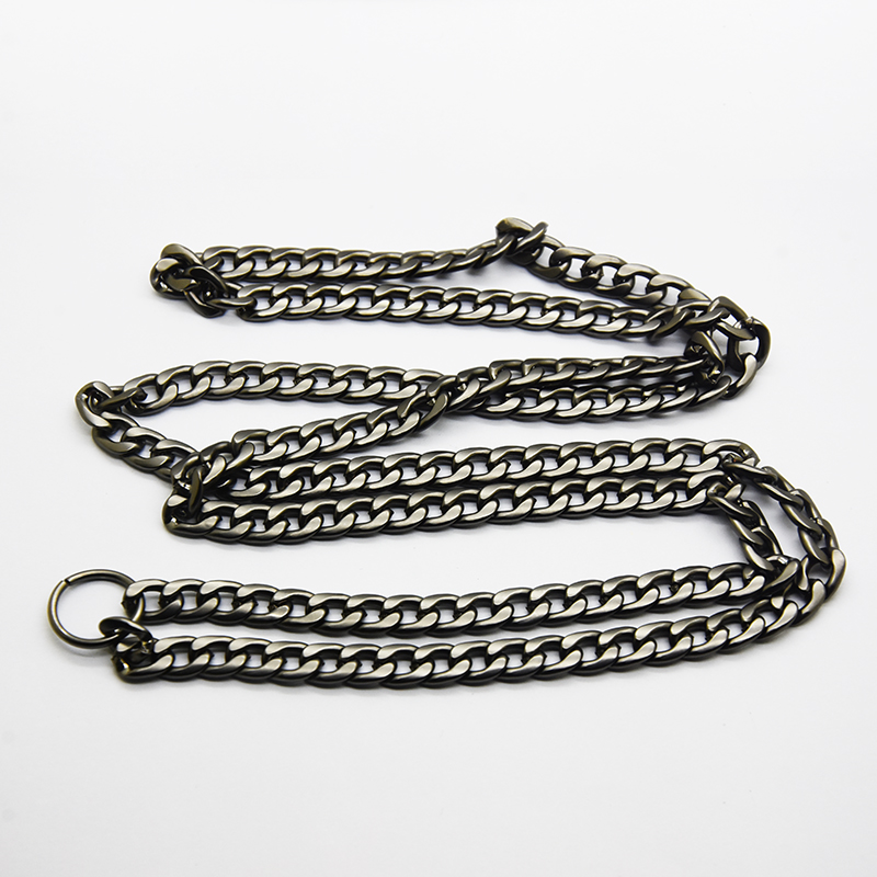 Metal Bag Chain Coach Matt Gunmetal CH07-NK