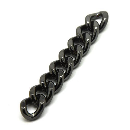 C125 Debenhams Bag Chains, Gunmetal NF Metal Chains